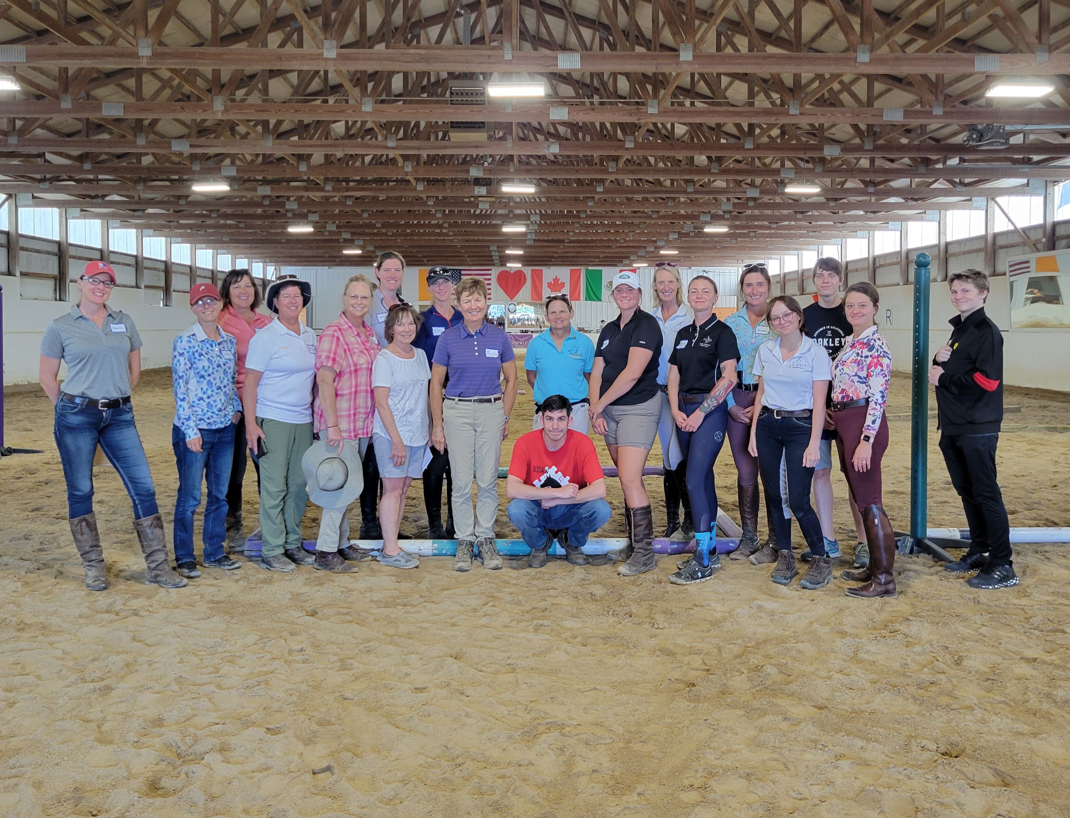 ICP Symposium Crew at Jigsaw Farms