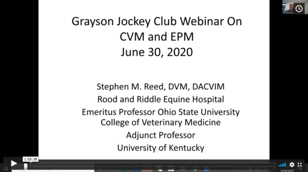 CVM and EPM with Dr. Stephen Reed