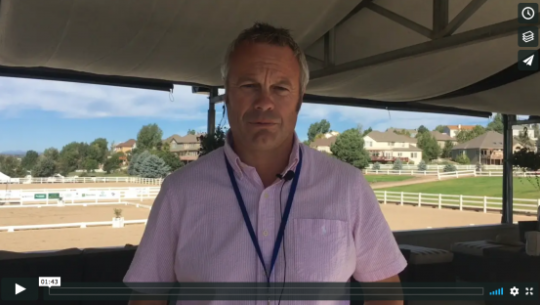 USEA Event College at #AEC2018: Cross-Country Footing Preparation with Andy Bowles