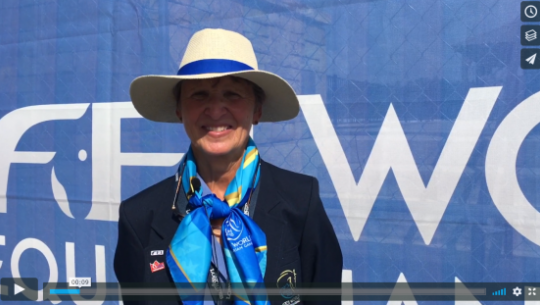 The Event College at #Tryon2018: The First Horse Inspection with Jane Hamlin