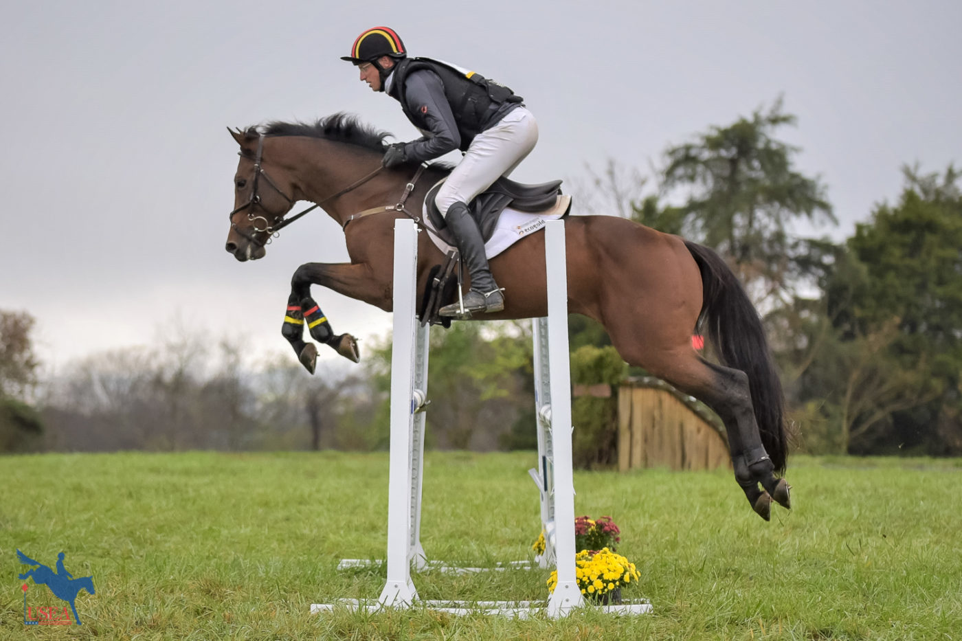 Doug Payne and Quiberon at the 2020 USEA Young Event Horse East Coast Championships. USEA/Claire Kelley Photo.