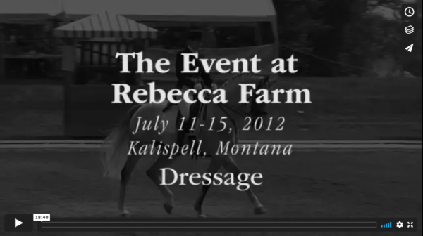 2012 Event at Rebecca Farm: Dressage